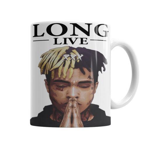 Tentacıon Vıda Longa Long Lıve Kupa Bardak Porselen