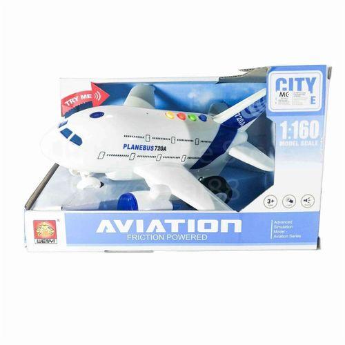 Kızılkaya Kızılkaya Oyuncak Büyük Boy Sesli Işıklı Yolcu Uçağı KZL-WY720A