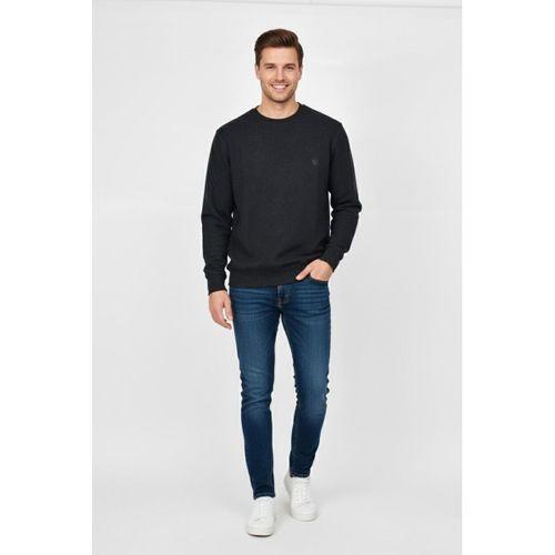 Erkek Büyük Beden Sıfır Yaka Selanik Sweatshirt BGL-ST04871