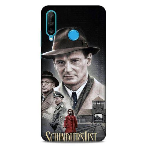 Lopard Huawei P30 Lite Uyumlu Kılıf IMDB Film (8) Baskılı Kılıf Schindler'in Listesi