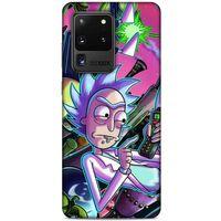 Samsung Galaxy S20 Ultra Uyumlu Kılıf Rick And Morty (20) Koruyucu Kılıf MC Haps