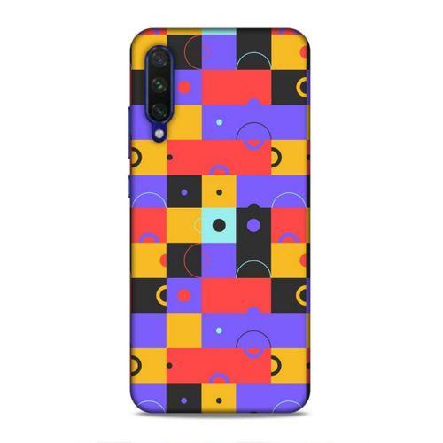 Xiaomi Mi A3 Uyumlu Kılıf Insomnia (37) Silicone Cover Mor Sarı