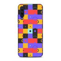 Xiaomi Mi A3 Uyumlu Kılıf Insomnia (37) Silicone Cover Mor Sarı