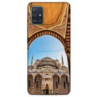 Samsung Galaxy A51 Kılıf Dünya Mimarisi (13) Silikon Kap Sultanahmet Camii