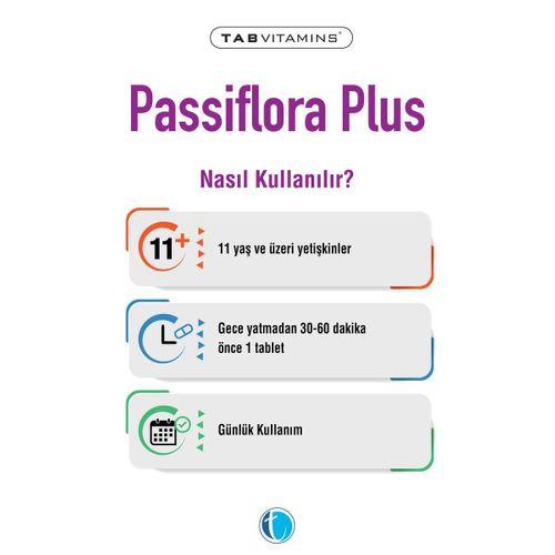 Tabvitamins Tabvitamins Passiflora Plus 30 Tablet 8680133002922