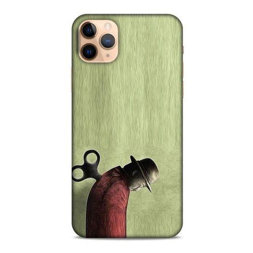 Apple Iphone 11 Pro Kılıf Depresyon (48) Bumper Kılıf Kahve Yeşil