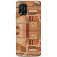 Lopard Xiaomi Mi 10 Lite Uyumlu Kılıf Wood'X (43) Thin Fit Kılıf Baskılı