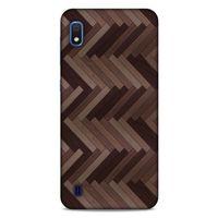 Lopard Samsung Galaxy A10 Uyumlu Kılıf Wood'X (33) Hybrid Kılıf Baskılı