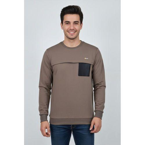 Erkek Mevsimlik Sıfır Yaka Sweatshirt BGL-ST04864