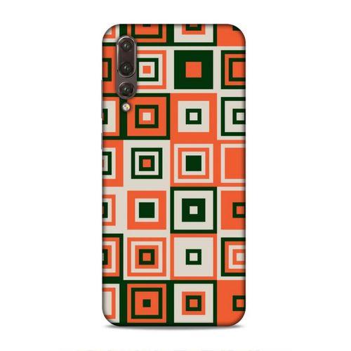 Huawei P20 Pro Uyumlu Kılıf Insomnia (29) Arka Koruma Kılıfı Turuncu Siyah
