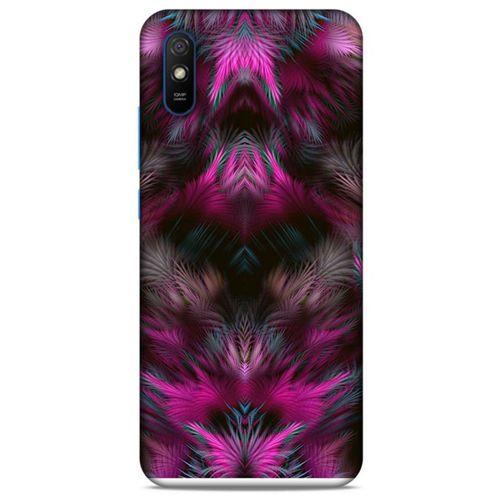 Xiaomi Redmi 9A Kılıf Desenli Özel Seri Tüyler (40) Fit Silikon Kılıf