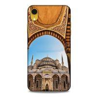Apple iPhone XR Kılıf Dünya Mimarisi (13) Silikon Kap Sultanahmet Camii