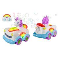 Baloncuk Çıkartan Uzaktan Kumandalı Unicorn Araba 3.7V.USB