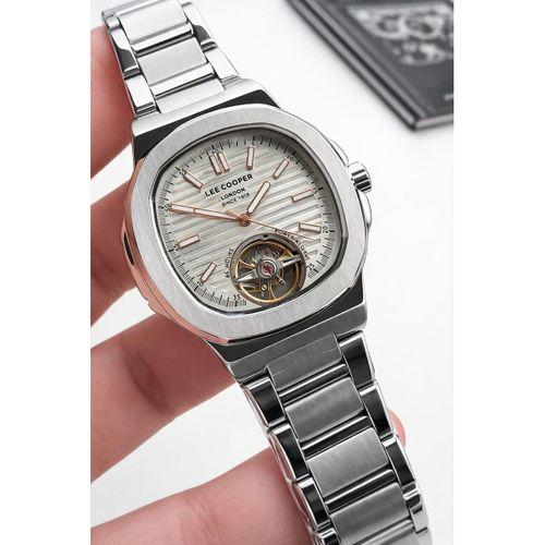 Lee Cooper Otomatik Erkek Kol Saati 50 Mt Suya Dayanıklı Çelik Kordon Bileklik Hediyeli VS.BLKT.0899
