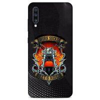 Samsung Galaxy A70 Uyumlu Kılıf Motorsiklet (8) Baskılı Kılıf Harley Davidson