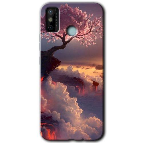 Tecno Spark 6 Go HD Baskılı Kılıf + 9D Tam Ekran Koruyucu - Uçurumdaki Hayat