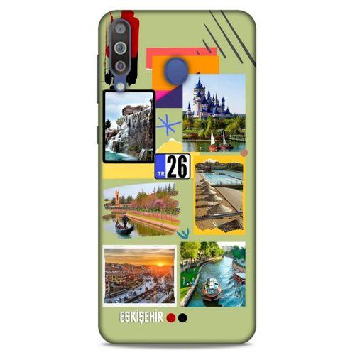 Lopard Samsung Galaxy M30 Uyumlu Kılıf Şehirli ※ (26) Eskişehir Tpu Silikon Kılıf