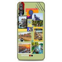 Lopard Samsung Galaxy M30 Uyumlu Kılıf Şehirli ※ (26) Eskişehir Tpu Silikon Kılıf