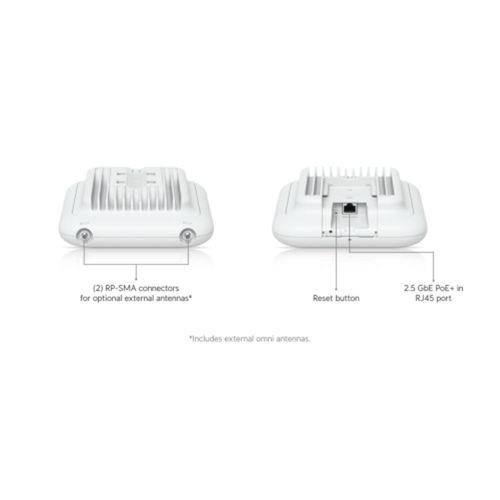 UBIQUITI UAP-U7-PRO-Outdoor, UniFi, Triple Band, 5765Mbps, Wifi6, Tavan Tipi, Access Point (Poe Adaptör Çıkmaz)