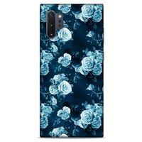 Samsung Galaxy Note 10 Plus Uyumlu Kılıf Mavi Delisi (42) Rugged Armor Kılıf Gül