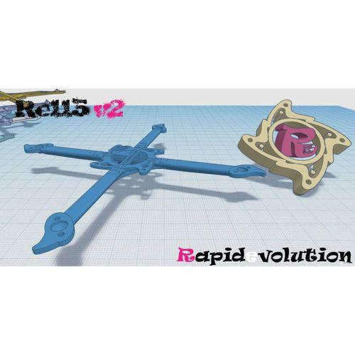 RE115 V2 - Rapidevolution 115mm (3_) Printpick FPV Çerçevesi - 5151281
