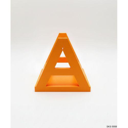 Turuncu A Harf Seklinde Mini Dekoratif Saksi Ismine Ozel Bas Harf Tasarim 75 Cm Masa Ustu Ofis Dekoru