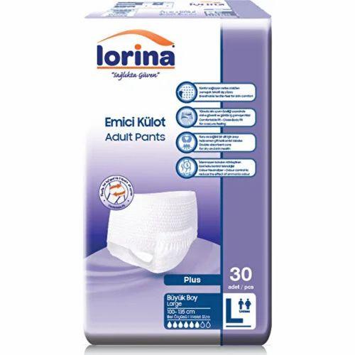 Lorina Emici Külot Büyük Boy Large 30'lu 1 Paket / 30 Adet