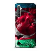 Realme XT Uyumlu Kılıf Azarbaijan (23) Ultra Koruma Kılıfı Aslan Bayrak