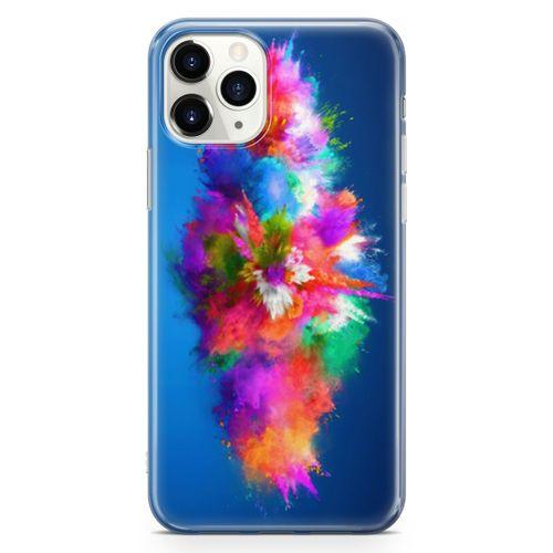 Apple iPhone 11 Pro Kılıf Toz Bombası Arka Kapak Koruma Desenli Full Koruyucu