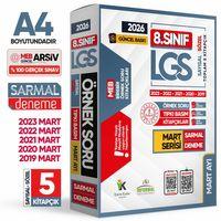 2026 8 Sınıf LGS Mart Ayı MEB Örnek Soru Tıpkı Basım 5li Sarmal Deneme Paketi Video/PDF Çözümlü