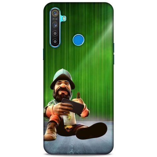 Lopard Oppo Realme 5i Uyumlu Kılıf GameX (48) Bumper Kılıf Asker