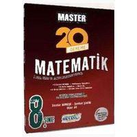 8.Sınıf Master 20 Matematik Denemesi Okyanus Yayınları