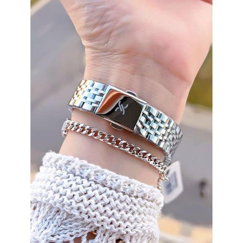 Daniel Klein Çelik Kordonlu 2 Yıl Garantili 3 Atm Suya Dayanıklı Kadın Kol Saati+Bileklik BD.13785.1