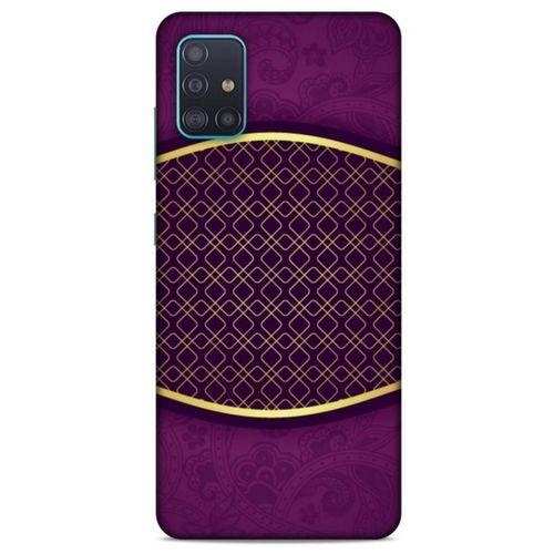Samsung Galaxy A51 Uyumlu Kılıf Mor Delisi (8) Baskılı Kılıf Yerel