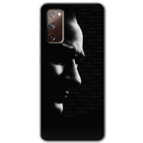 Samsung Galaxy S20 FE Kılıf Baskılı Kapak - Atam İzindeyiz +Tam Kaplayan Mat Seramik