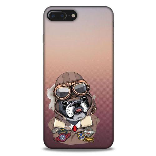 Animax Pilot Bulldog Apple Iphone 7 Plus Kılıf Desenli Silikon