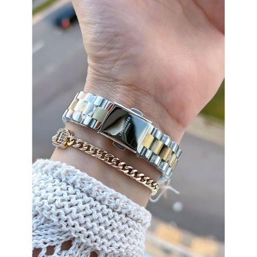 Lee Cooper Çelik Kordonlu 3 Atm Suya Dayanıklı 2 Yıl Garantili Kadın Kol Saati BC.08212.220