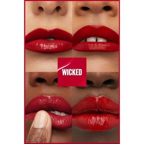 Maybelline New York Super Stay Vinyl Ink Uzun Süre Kalıcı Likit Parlak Ruj 50 Wicked