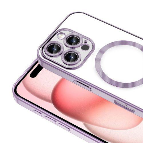 Apple iPhone 16 Pro Max Kılıf Kamera Korumalı M-safe Wireless Şarj Özellikli Zore Demre Kapak