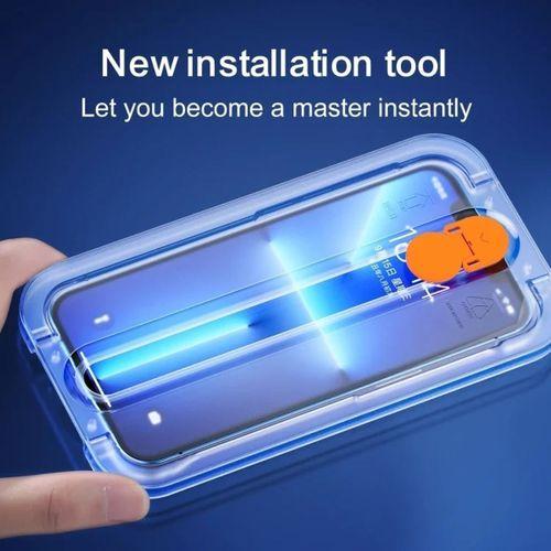Joyroom İphone 13 Pro Max Şeffaf Kurulum Aparatlı Cam Ekran Koruyucu