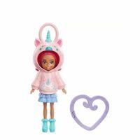 Çocuk HKV98 Polly Pocket Kapüşonlu Bebekler