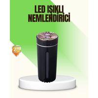 Led Işıklı Aromaterapi Hava Nemlendirici Ultrasonik Sessiz Nem Ayarı