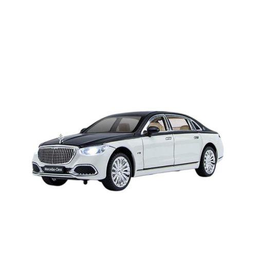 Eğitici Oyuncak ZHD-B2409 - Vardem  Çek Bırak Işıklı ve Sesli Model MB Metal Araba 1:24