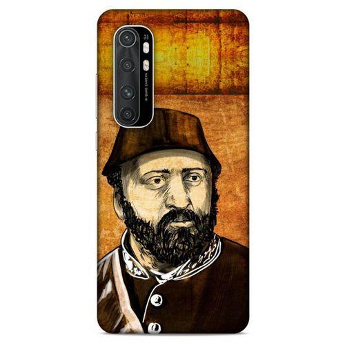 Xiaomi Mi Note 10 Lite Uyumlu Kılıf Ottoman (50) Shockproof Kılıf Abdülaziz