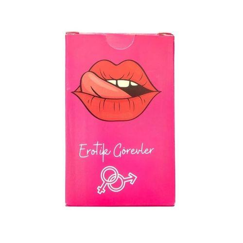 50 Parça Erotik Görev Kartları – Çiftler İçin Özel Oyun Seti