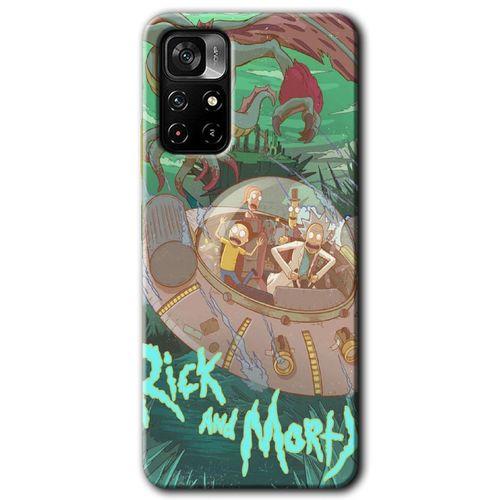 Xiaomi Poco M4 Pro 5G HD Baskılı Kılıf + 9D Tam Ekran Koruyucu - Bad Breaking