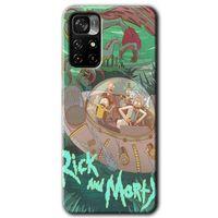 Xiaomi Poco M4 Pro 5G HD Baskılı Kılıf + 9D Tam Ekran Koruyucu - Bad Breaking