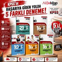 Marka Yayınları KPSS İhtiyacın Kadar Deneme Seti 5 Kitap