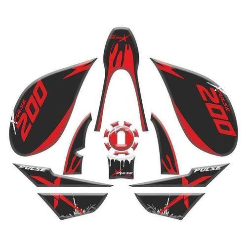 HERO Hero Xpulse 200 2020 - 2025 Uyumlu Tank Pad Set 003