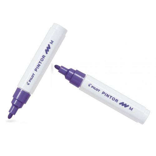 PILOT PİNTOR (M) YUVARLAK UÇ MOR ( İki Adet )